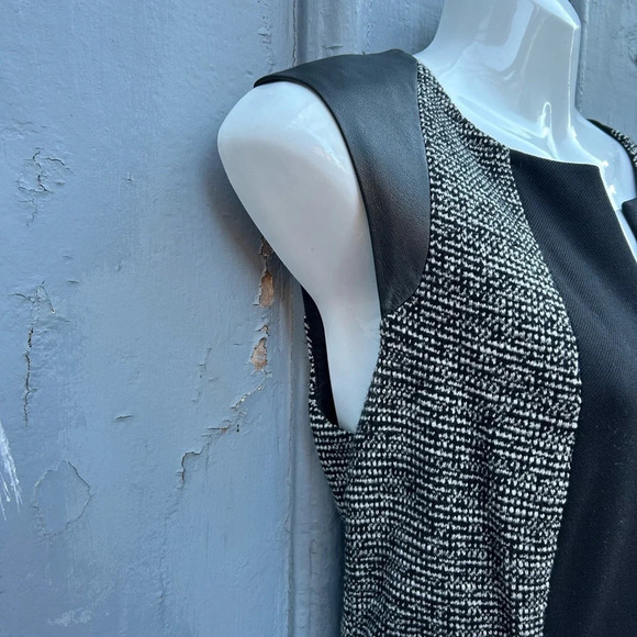 Rebecca Taylor Caitlyn Tweed & Twill Shift Dress , size 8 - Picture 11 of 15